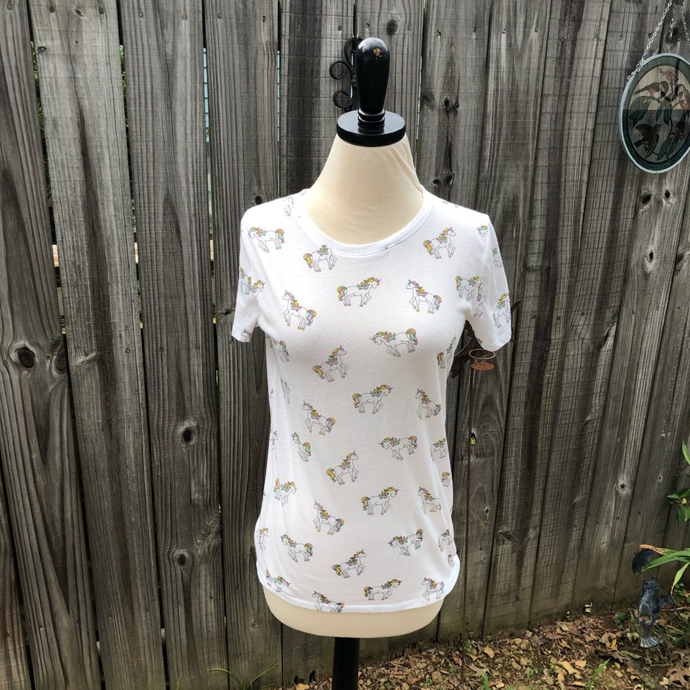 Unicorn T-shirt.